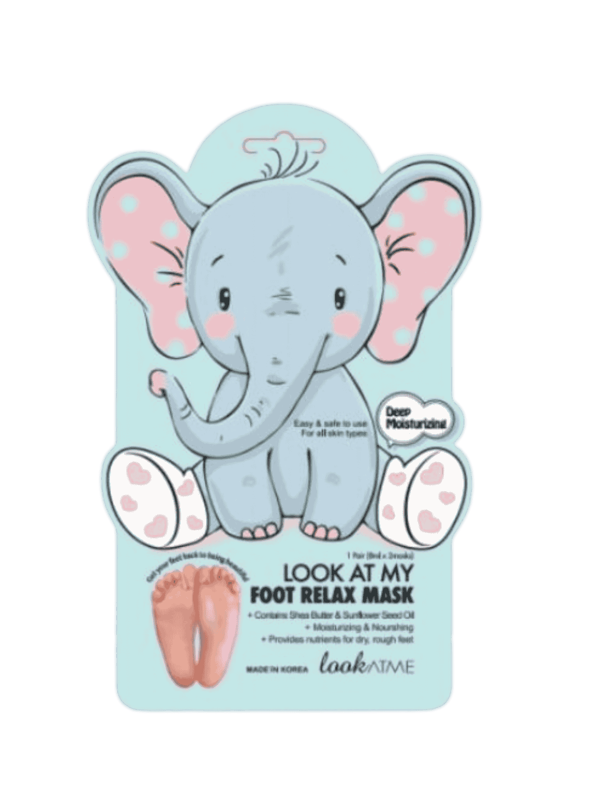LOOK AT ME Look At My Foot Relax Mask (Elephant)