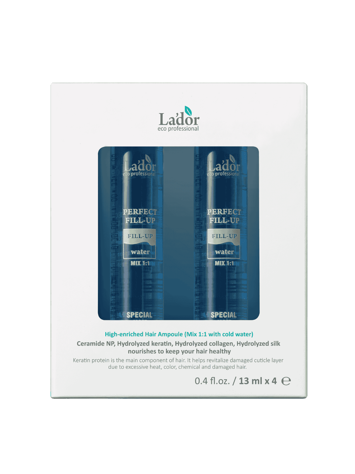 LADOR Perfect Hair Fill-Up 4x13ml LADOR Perfect Hair Fill-Up 4x13ml