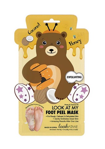 LOOK AT ME Look At My Foot Peel Mask (Bear)