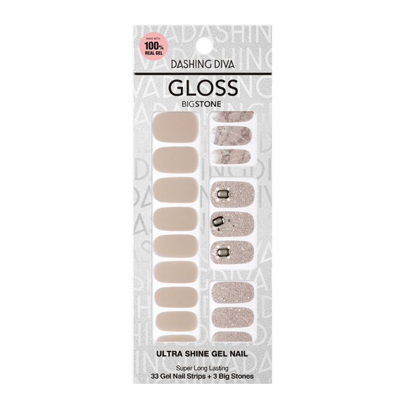 DASHING DIVA GLOSS BIGSTONE Royal Gray