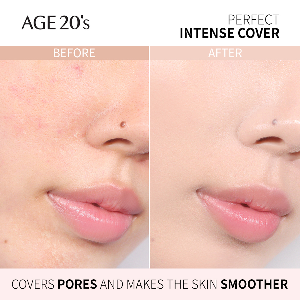 AGE20s Signature Essence Cover Pact Intense Cover plus Refill - #21 - Light Beige