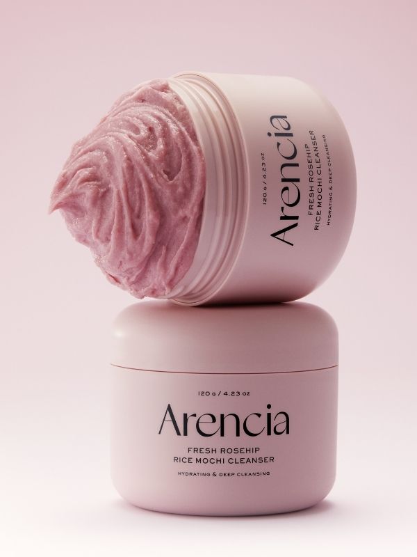 Arencia Fresh Rosehip Rice Mochi Cleanser 120g