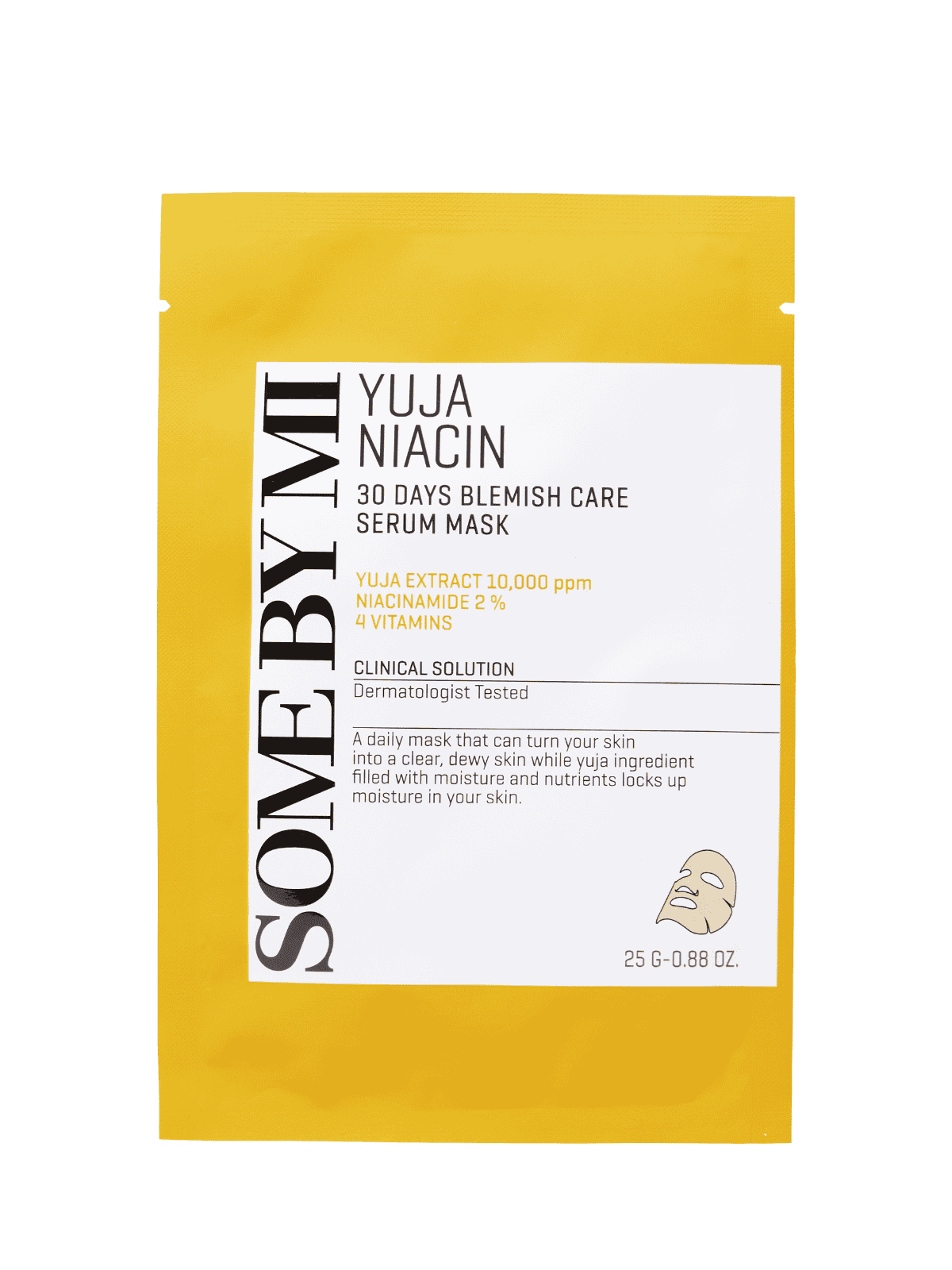 SOMEBYMI Yuja Niacin Blemish Serum Mask SOMEBYMI Yuja Niacin Blemish Serum Mask