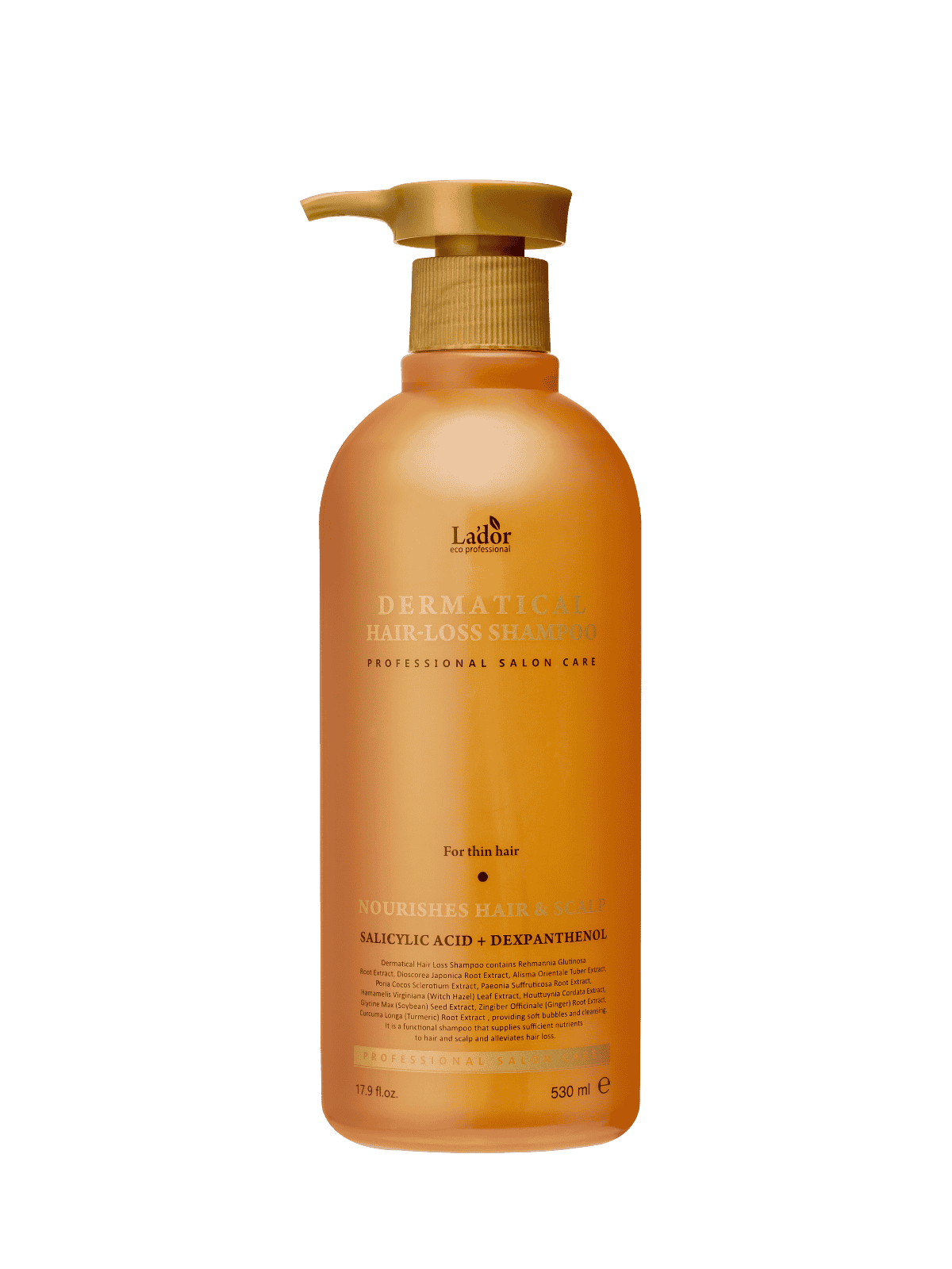 LADOR Dermatical Hair-Loss Shampoo For Thin Hair 530ml