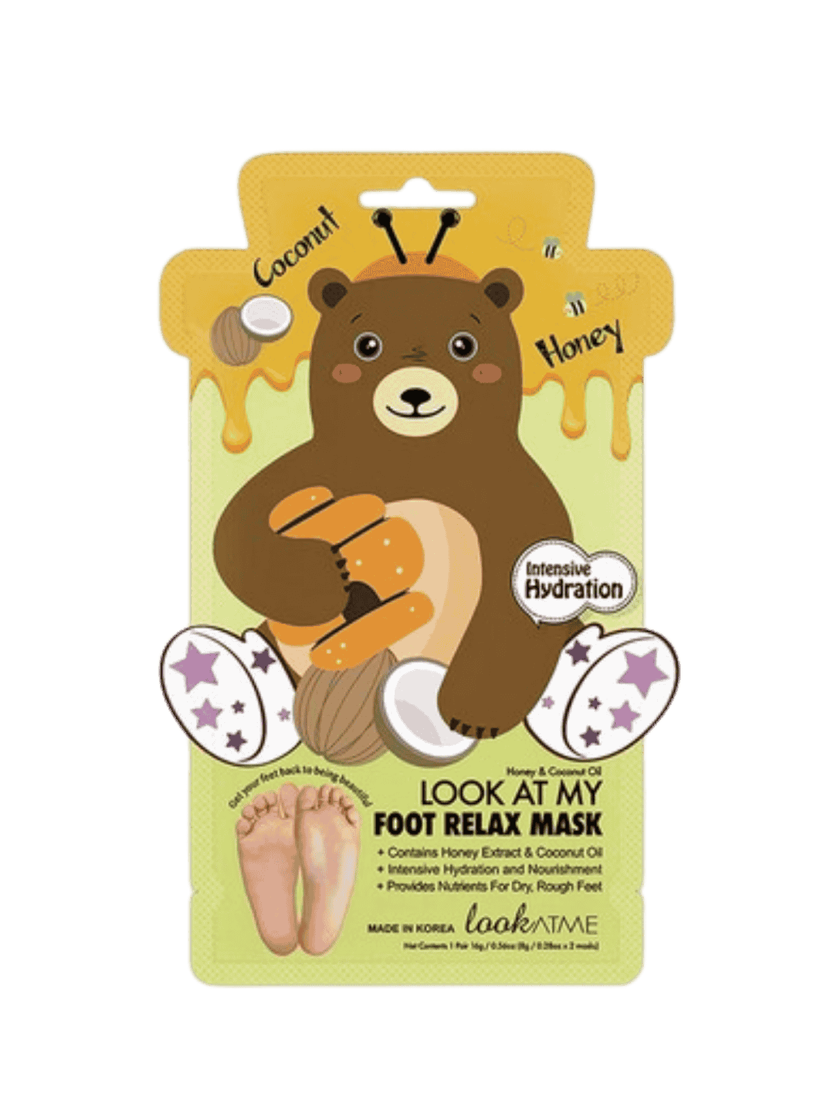 LOOK AT ME Look At My Foot Relax Mask (Bear)