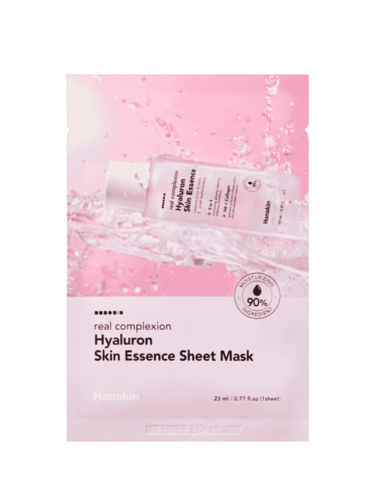 HANSKIN Real Complexion Hyaluron Skin Essence Sheet Mask