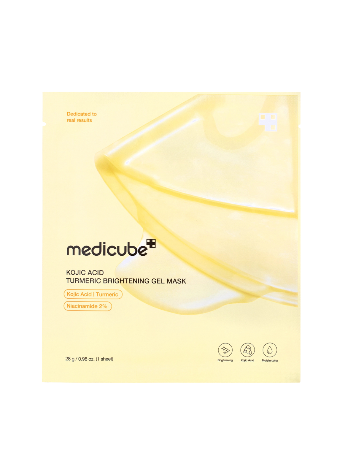 Medicube Kojic Acid Turmeric Brightening Gel Mask (1pcs)