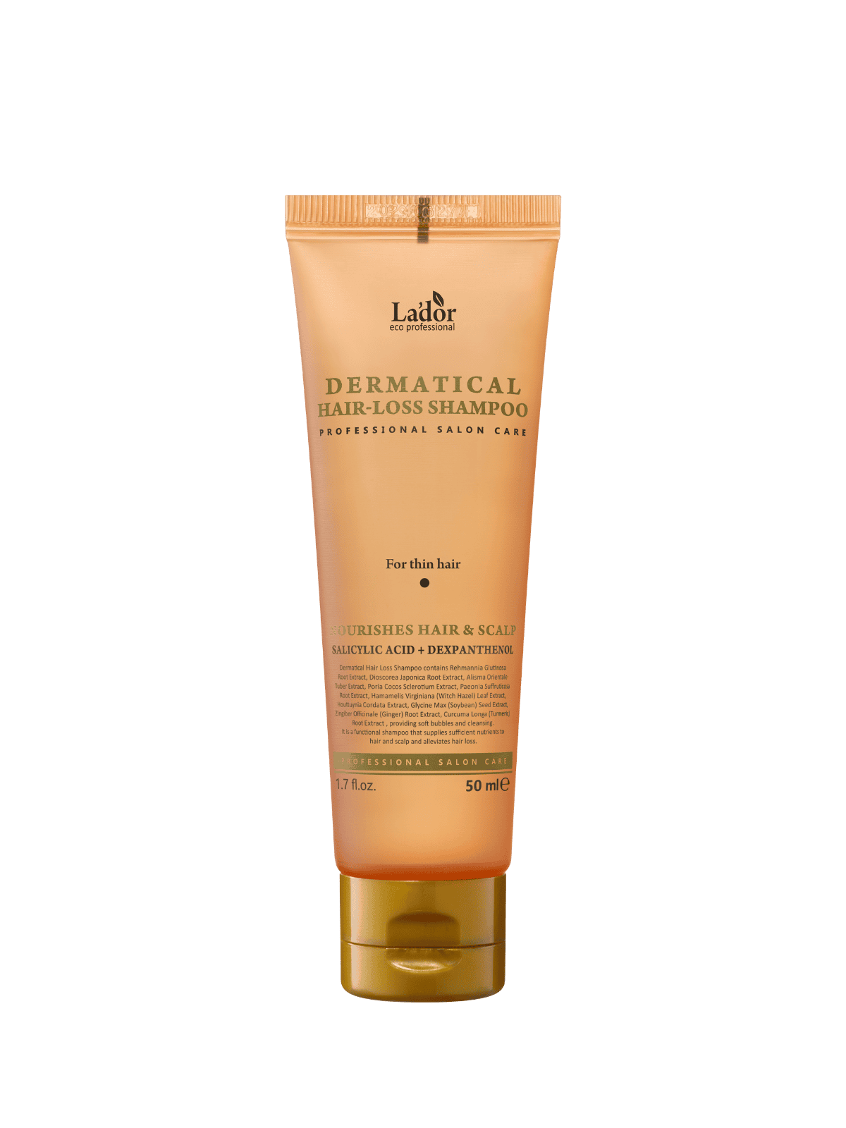 LADOR Dermatical Hair-Loss Shampoo For Thin Hair 50ml