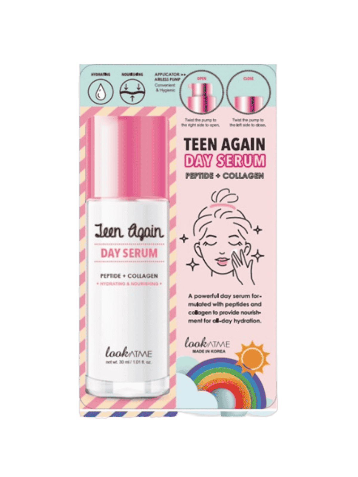 LOOK AT ME Teen again Day serum