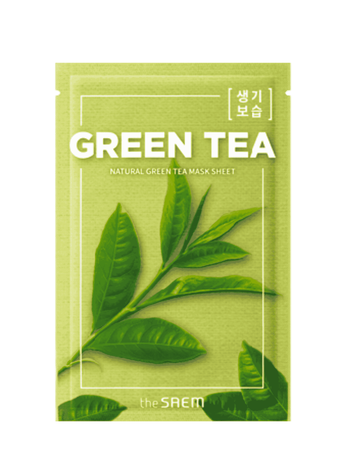 THE SAEM Natural Green Tea Mask Sheet