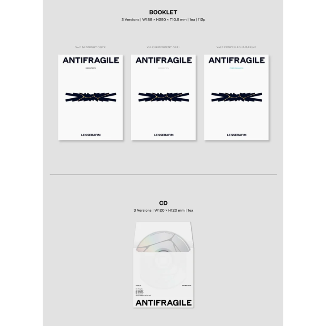 LE SSERAFIM - ANTIFRAGILE Photobook