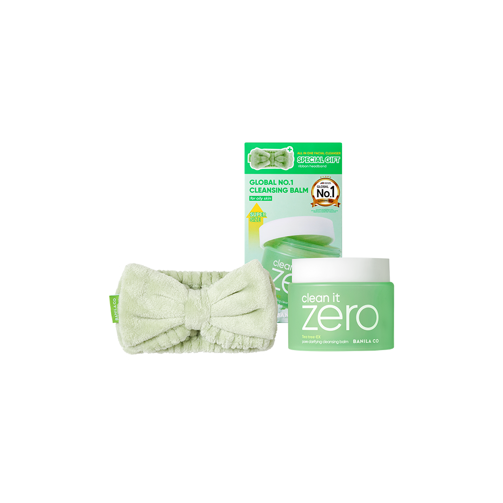 BANILA CO Clean It Zero Cleansing Balm Pore Clarifying SET 180ml + Headband
