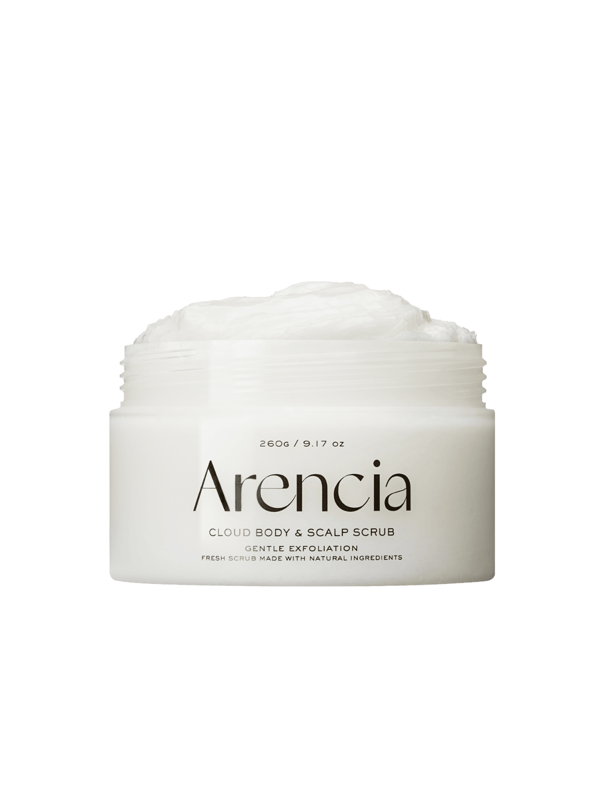 Arencia Fresh Cloud Body & Scalp Scrub White Tea & Neroli 260g