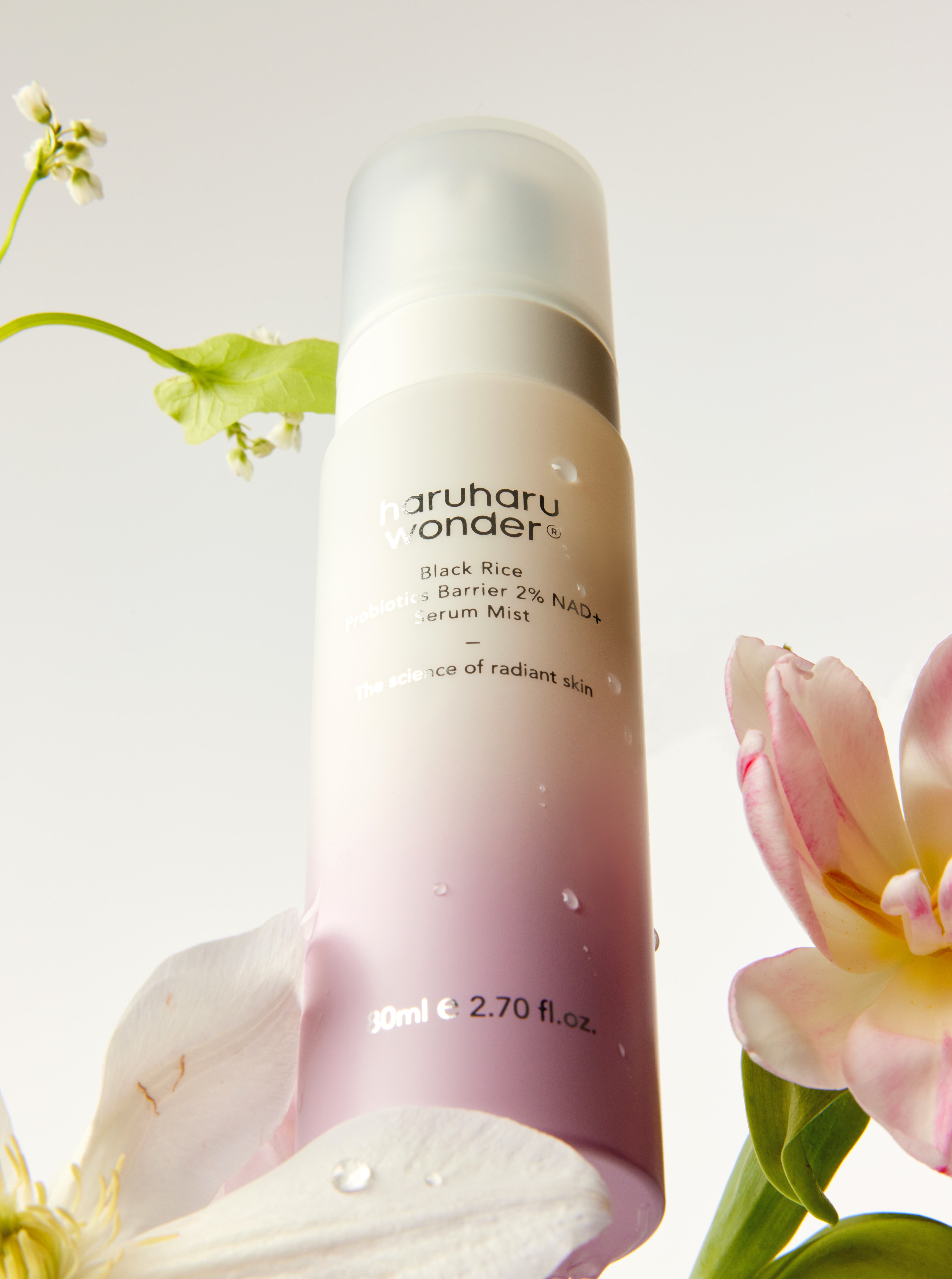 HARU HARU WONDER Black Rice Probiotics Barrier 2% NAD+ Serum Mist