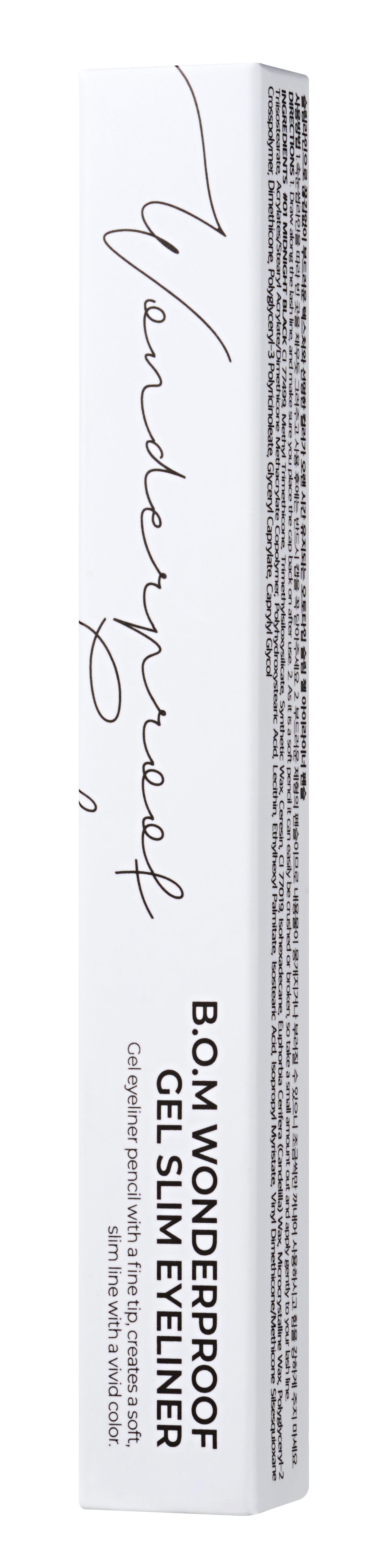 B.O.M Wonderproof Gel Slim Eyeliner B.O.M Wonderproof Gel Slim Eyeliner