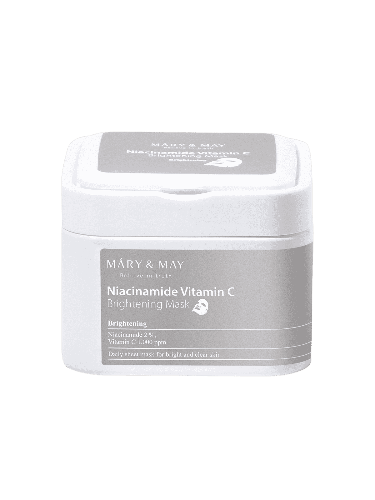 MARY&MAY Niacinamide Vitamin C Brightening Mask 30pc