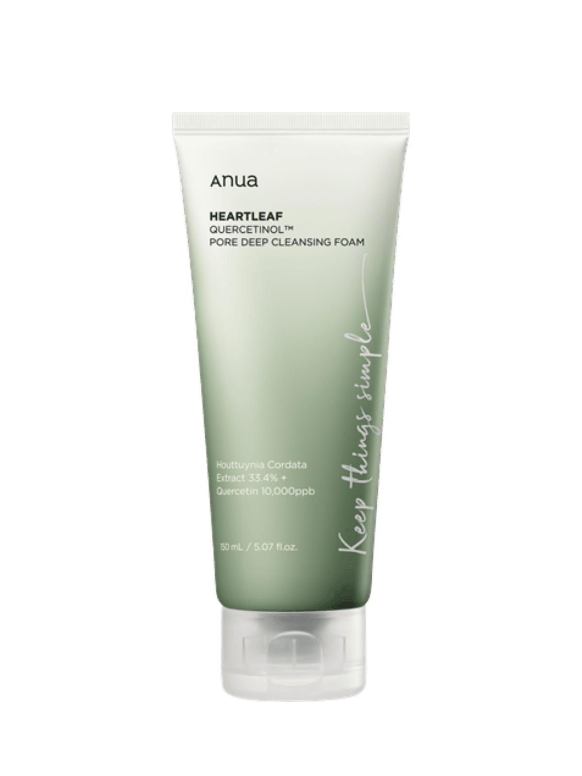 ANUA Heartleaf Quercetinol Pore Deep Cleansing Foam