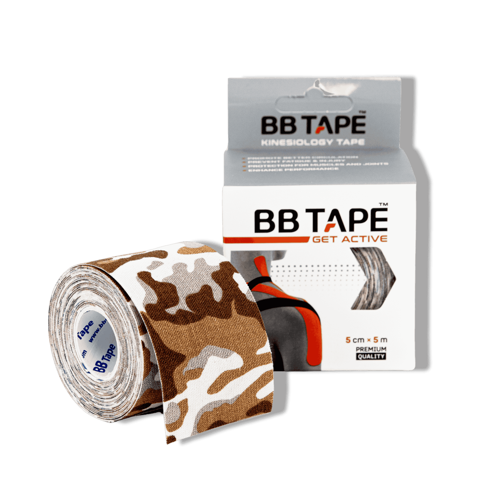 BBTAPE Standard Pattern Camo Brown
