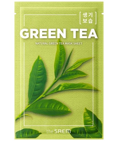 THE SAEM Natural Green Tea Mask Sheet