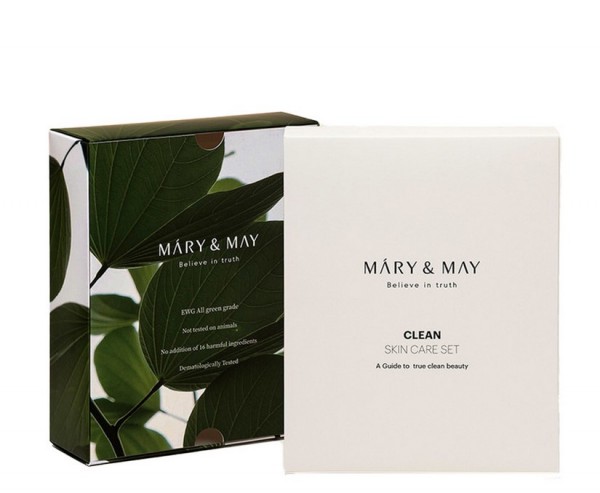 MARY&MAY Clean Skincare3 Gift Set (Bifida Toner+Lotion)