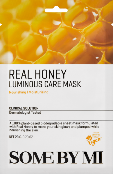 SOMEBYMI Real Honey Luminous Care Mask