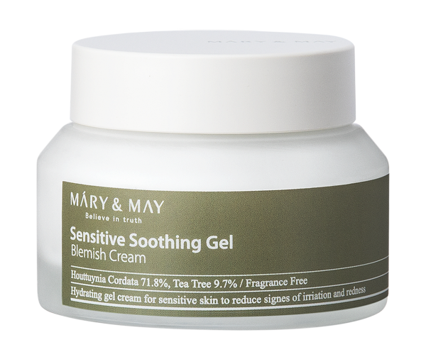 MARY&MAY Sensitive Soothing Gel Blemish Cream 70g