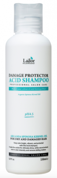 Ein Shampoo der Marke Lador für geschädigtes Haar