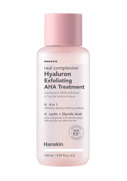 HANSKIN Real Complexion Hyaluron Exfoliating AHA Treatment 