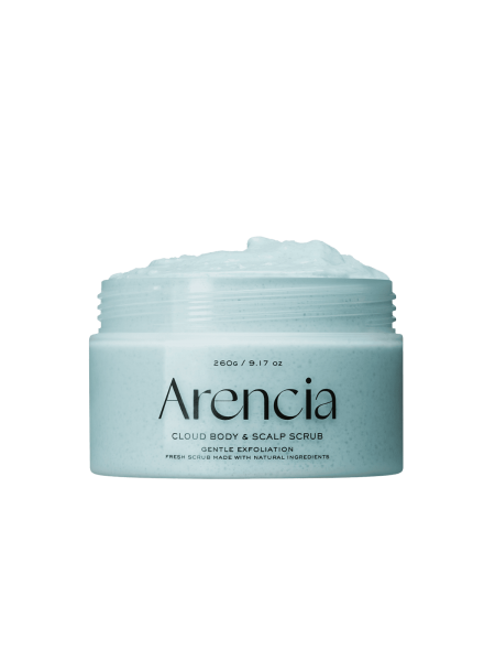 Arencia Fresh Cloud Body & Scalp Scrub French Mint & Lily 260g