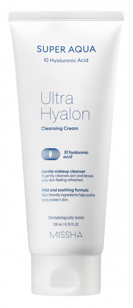 MISSHA Super Aqua Ultra Hyalon Cleansing Cream