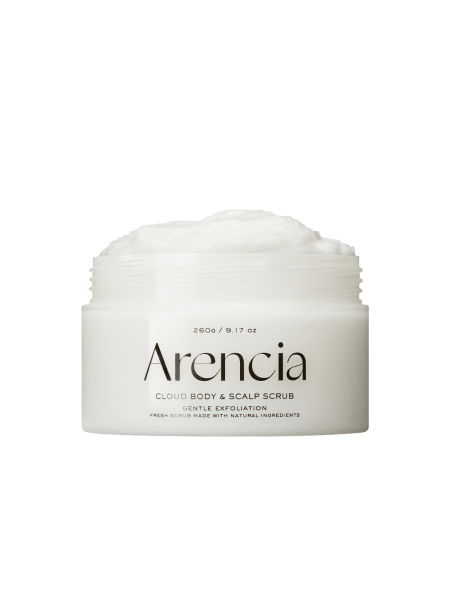 Arencia Fresh Cloud Body & Scalp Scrub White Tea & Neroli 260g