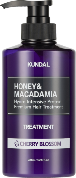 Ein Haar Treatment der Marke Kundal in der Duftrichtung Cherry Blossom