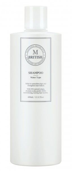 Ein natürliches Shampoo der Marke British M
