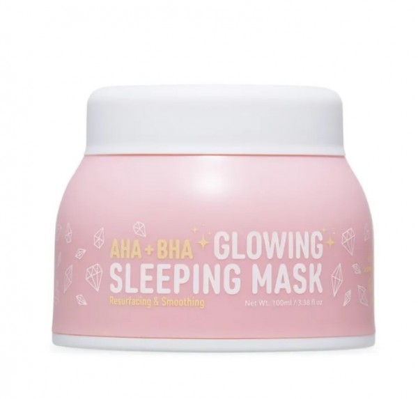 LOOK AT ME AHA+BHA Glowing sleeping mask